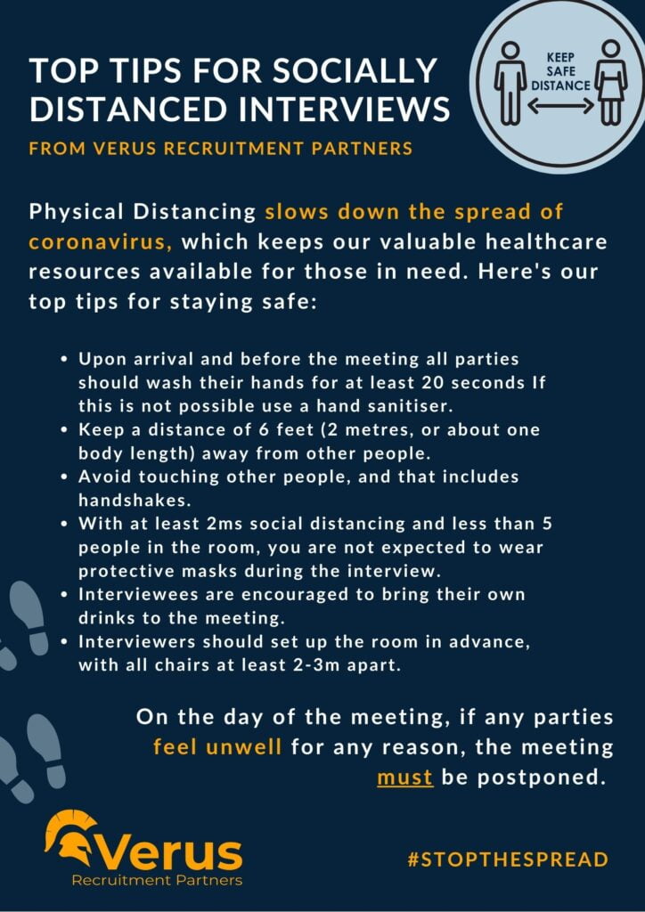 Blue And Orange Stop The Spread COVID Flyer 1
